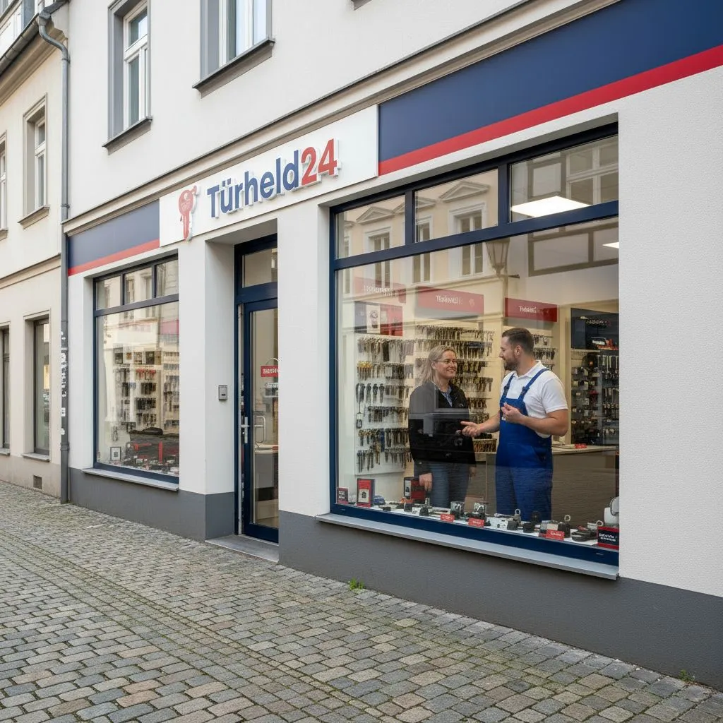 Türheld24 Ladenlokal mit Schlüssel- und Schließtechnik